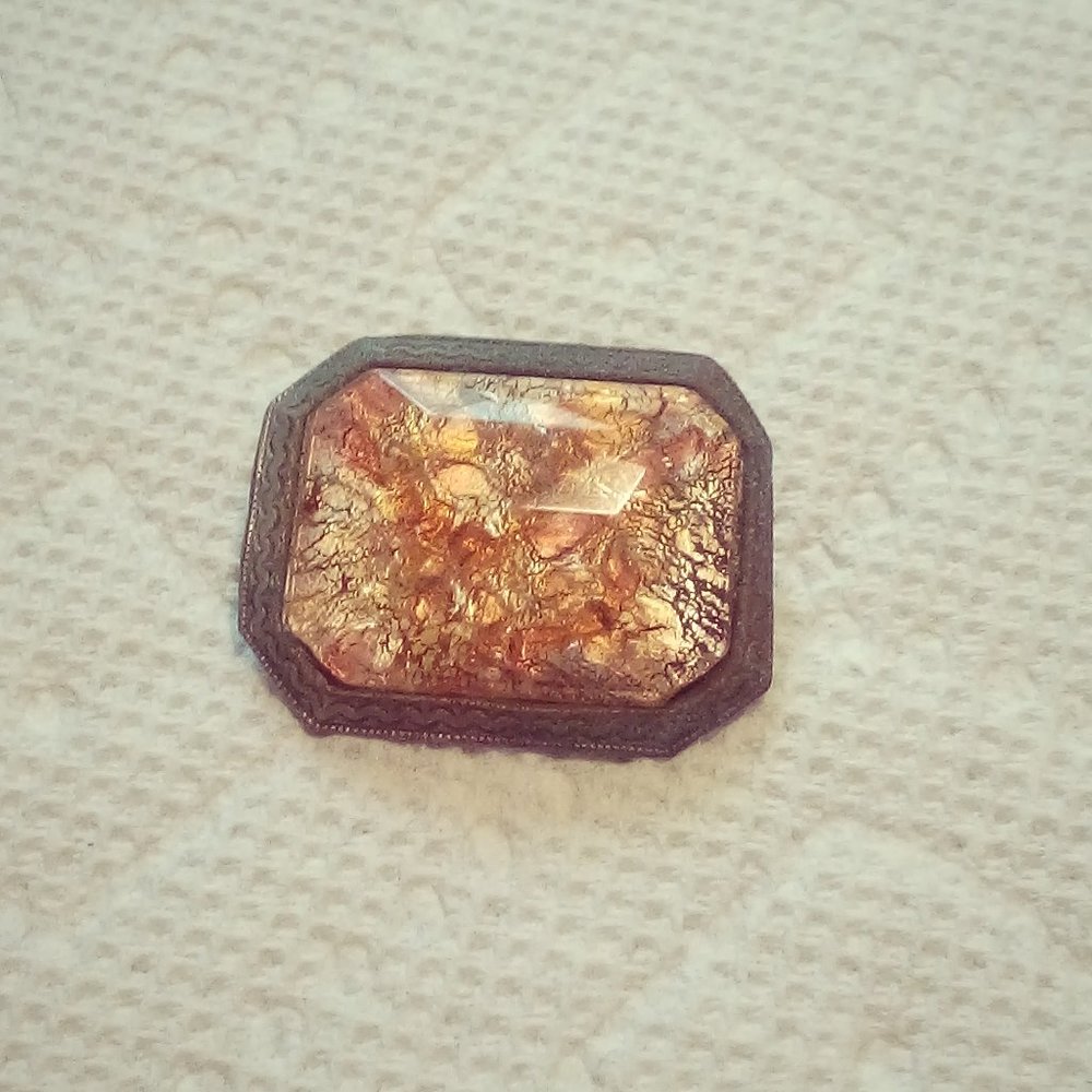 Gorgeous Vintage Gemstone Pin